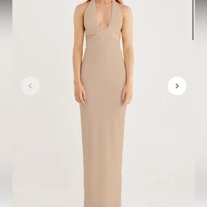 Rumer Willow Plunge Maxi Dress